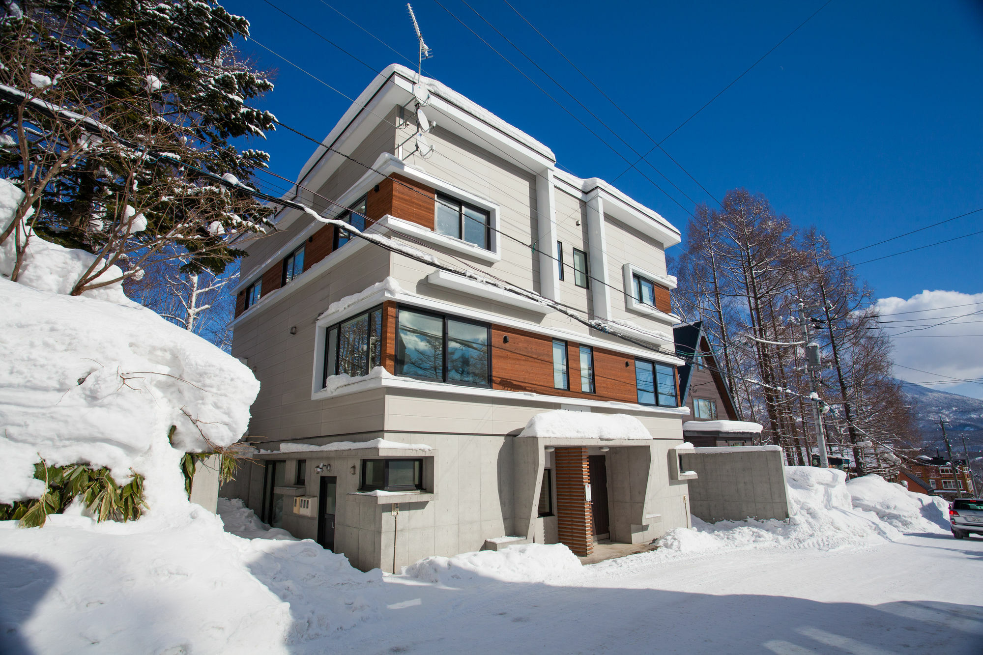 Вилла Yutaka Townhouse Hirafu Экстерьер фото